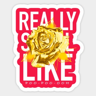 OutKast roses tee Sticker